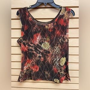 MODE LIA FASHIONABLE GREAT LOOKING WOMEN TOP SIZE LARGE